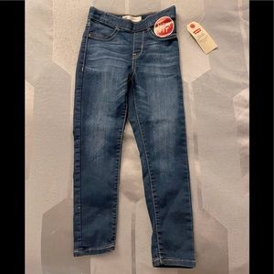 Brand new Girl’s Levi pull on denim tights